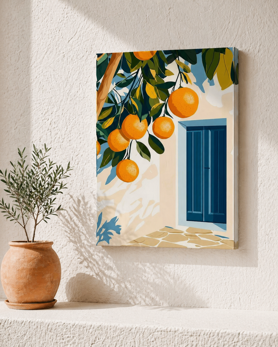 Postcard Places™ 17 | Mediterranean Landscape Series