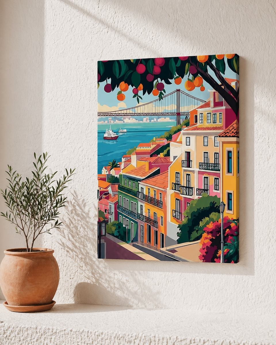 Postcard Places™ 18 | Mediterranean Landscape Series