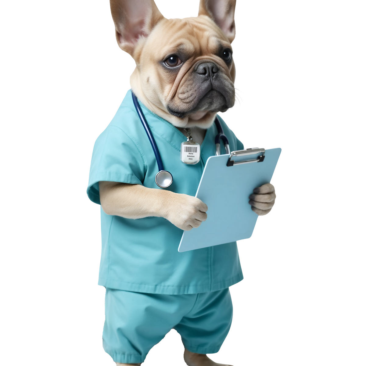 Medical Worker Dog - Pets With Day Jobs Unisex T-Shirt