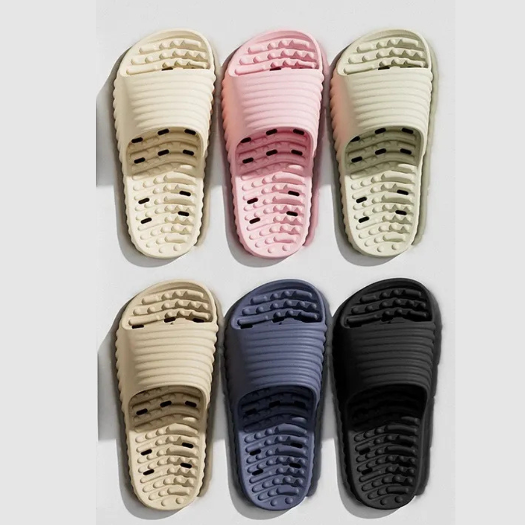 JELLY MELLO'S™ Extreme Comfort Massage Slides   |   A Foot Massage Every Step