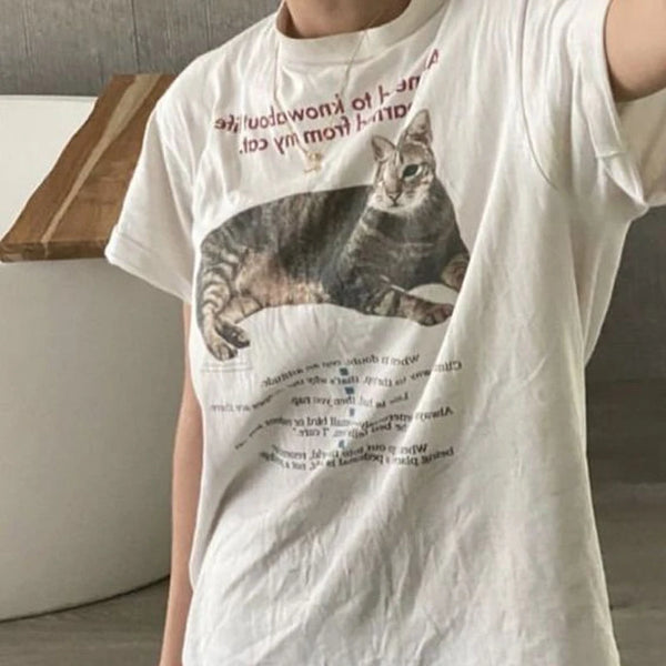 All I Need To Know I Learned From My Cat T-Shirt