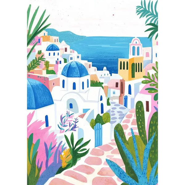 Postcard Places™ 10 | Mediterranean Landscape Series