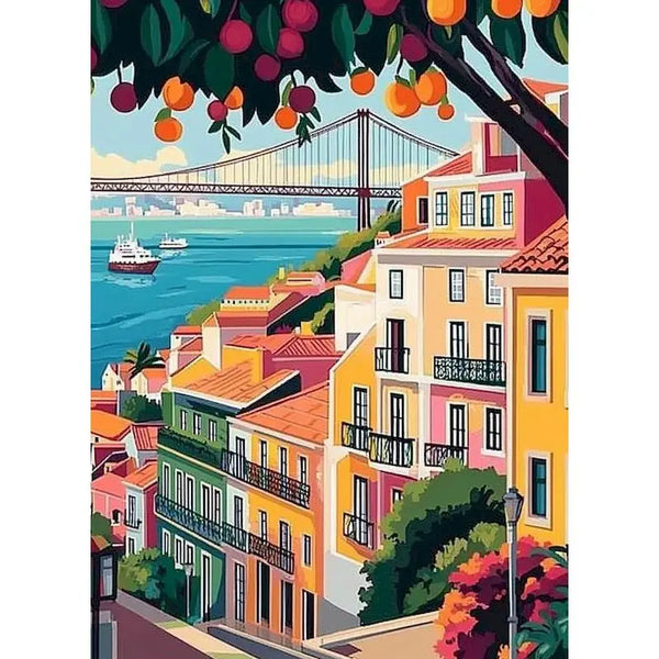 Postcard Places™ 18 | Mediterranean Landscape Series