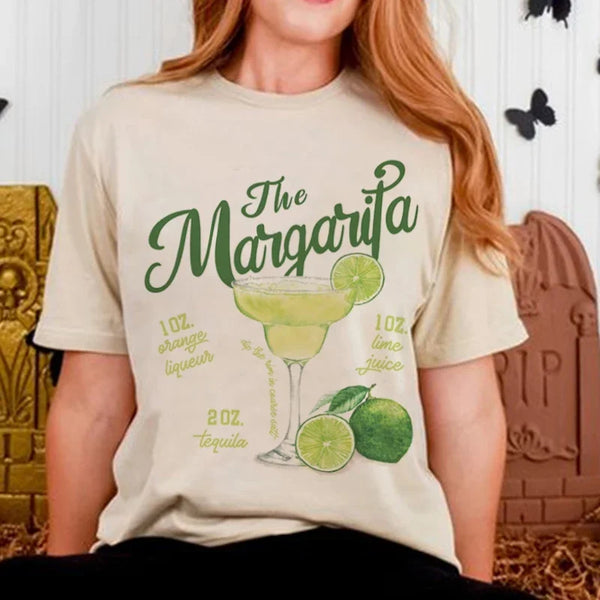 Retro Margarita Cocktail Lover T Shirt