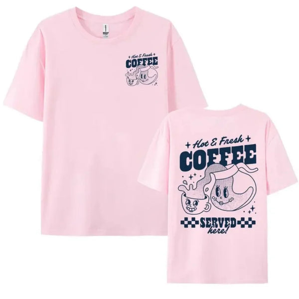 Hot & Fresh Coffee T-shirt