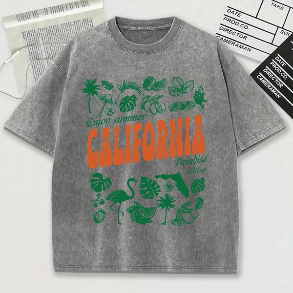 Califofnia Print  T Shirt