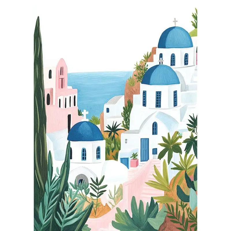 Postcard Places™ 16 | Mediterranean Landscape Series