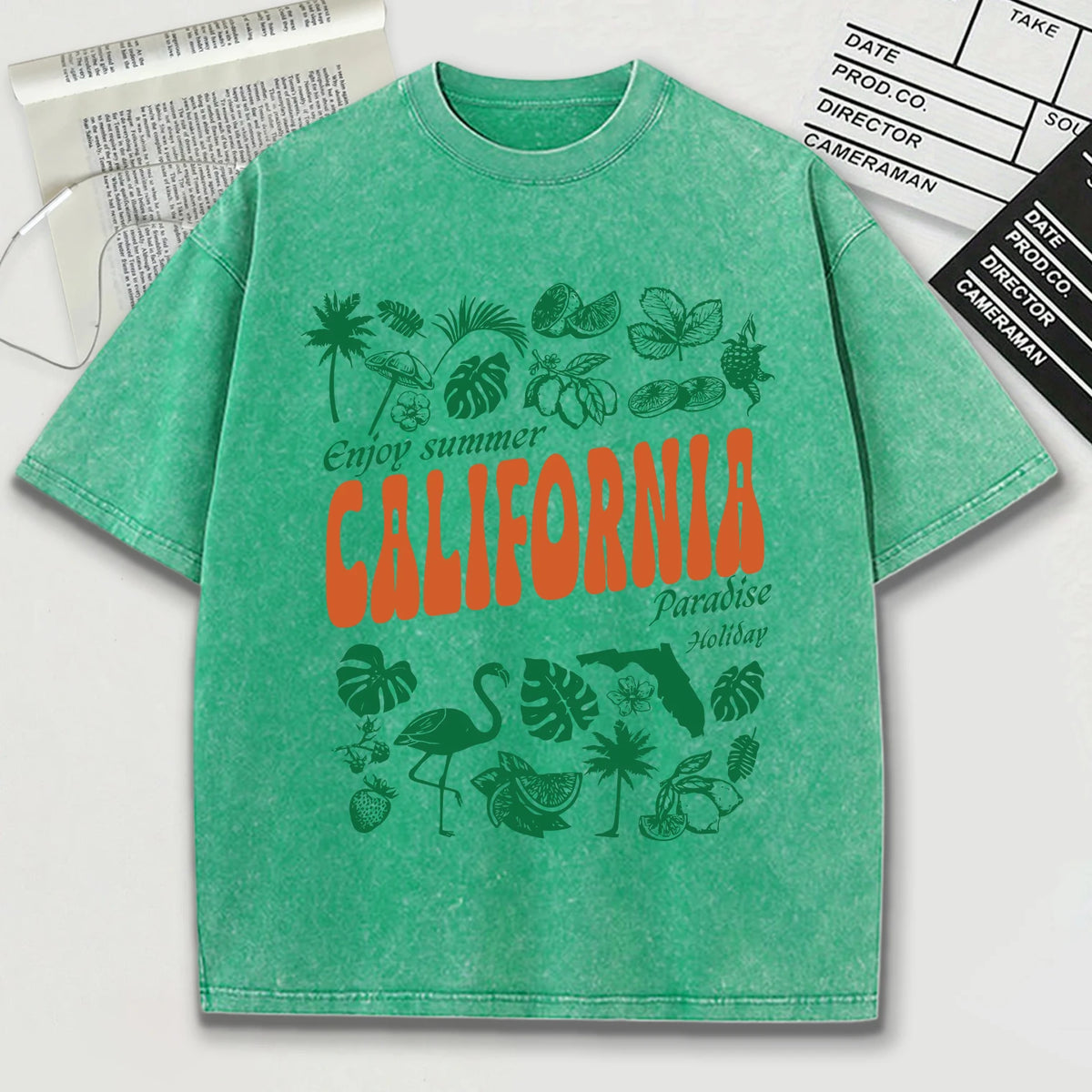 Califofnia Print  T Shirt