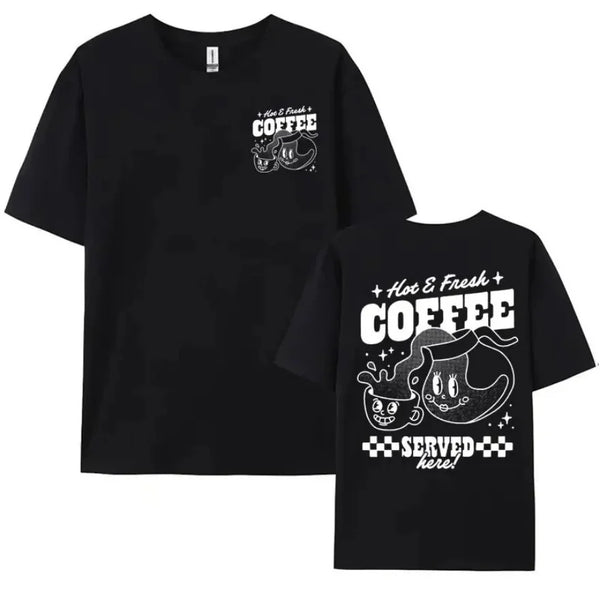 Hot & Fresh Coffee T-shirt