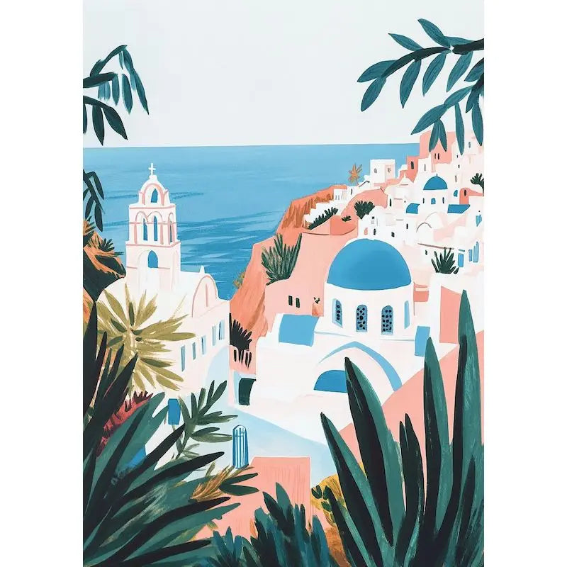 Postcard Places™ 15 | Mediterranean Landscape Series