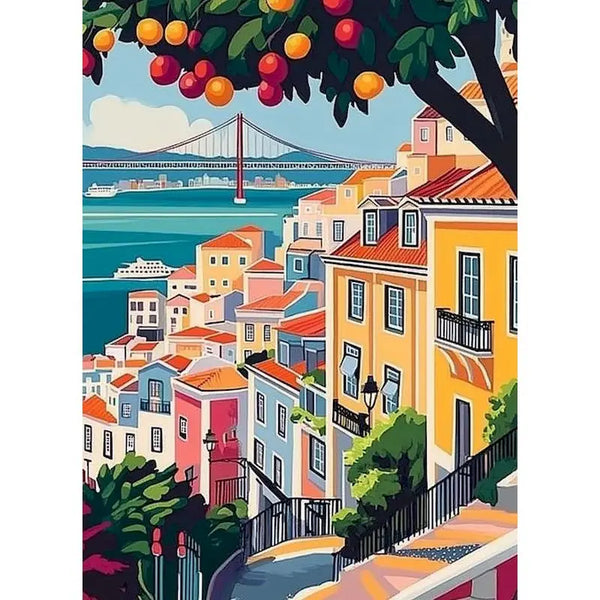 Postcard Places™ 12 | Mediterranean Landscape Series