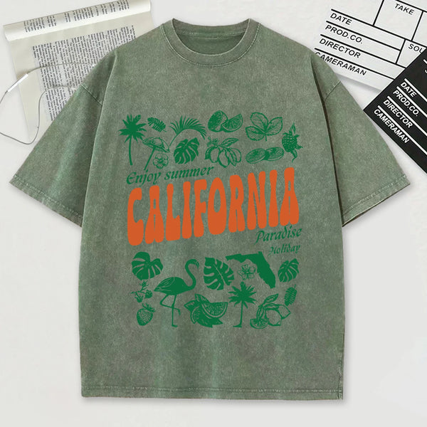Califofnia Print  T Shirt