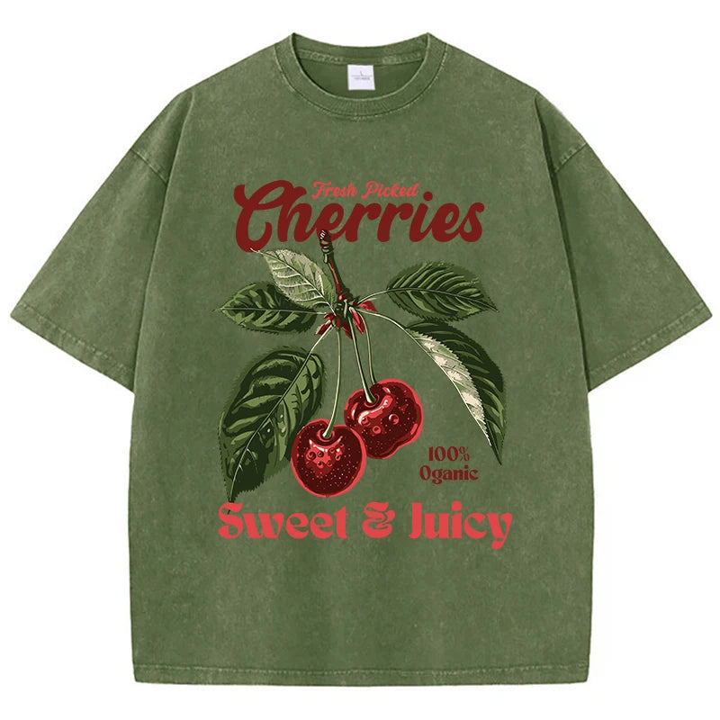 Fresh Picked Cherries T Shirt