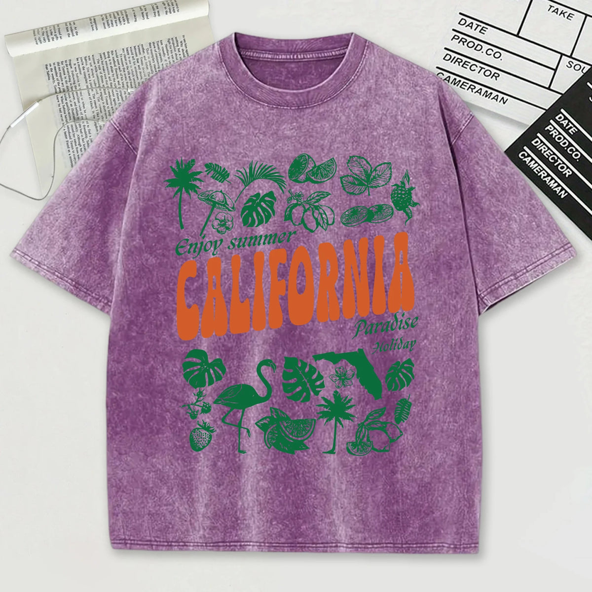 Califofnia Print  T Shirt