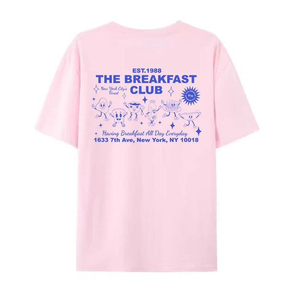 Retro Cartoon Breakfast Club T-Shirt