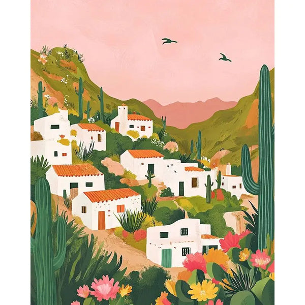 Postcard Places™ 20 | Mediterranean Landscape Series