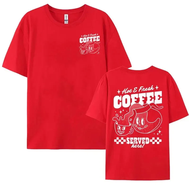 Hot & Fresh Coffee T-shirt