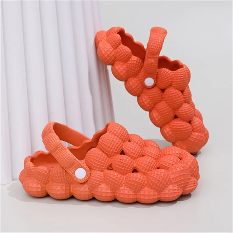 Cloud Bubble Slides – Multi-Node Cushion Foam Slippers