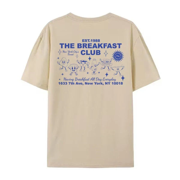 Retro Cartoon Breakfast Club T-Shirt