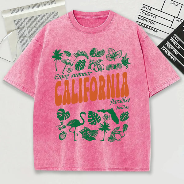 Califofnia Print  T Shirt