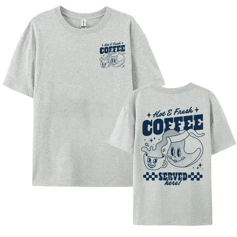 Hot & Fresh Coffee T-shirt