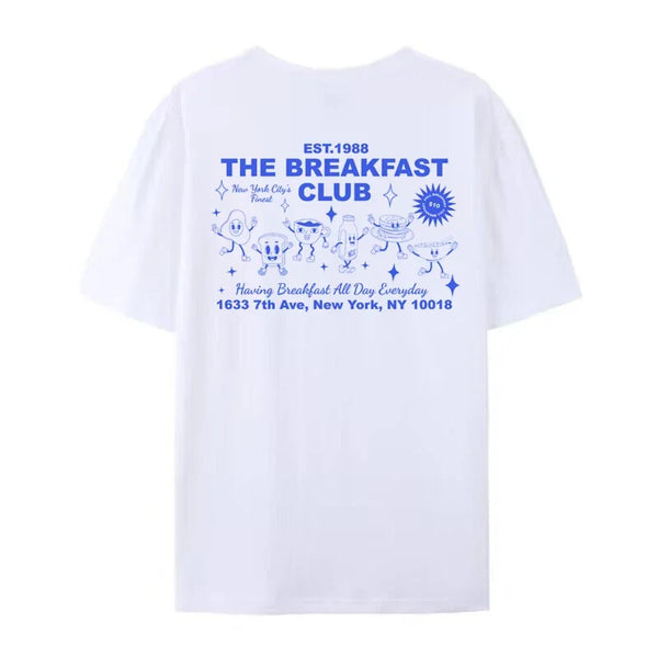 Retro Cartoon Breakfast Club T-Shirt