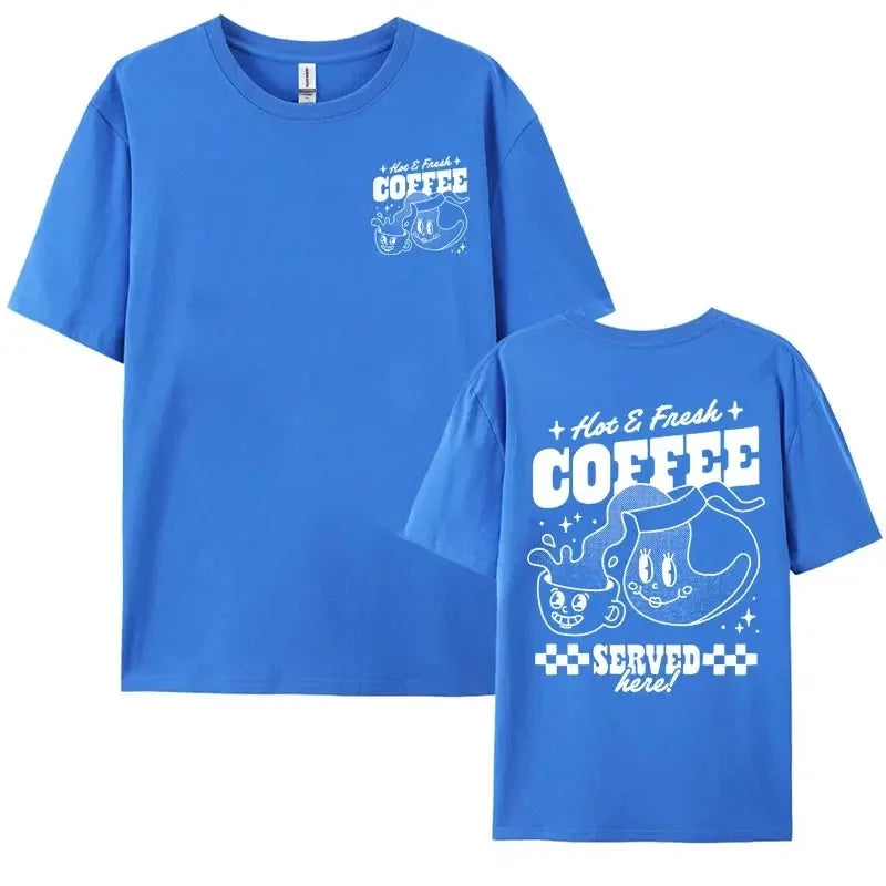 Hot & Fresh Coffee T-shirt