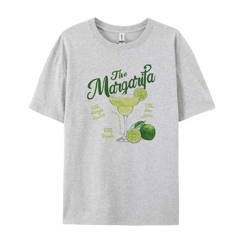 Retro Margarita Cocktail Lover T Shirt