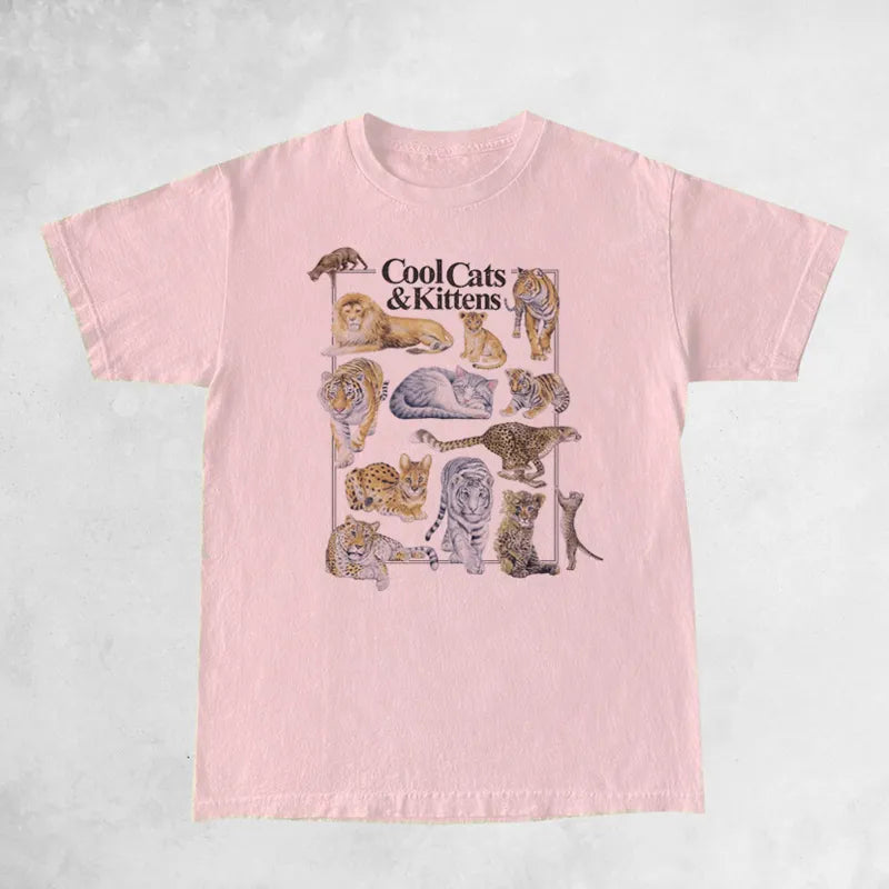 トップス KITTENS FOR CHRISTIAN Vintage tee 90s KITTENS FOR CHRISTIAN Vintage tee 90s Vintage cat t-shirt