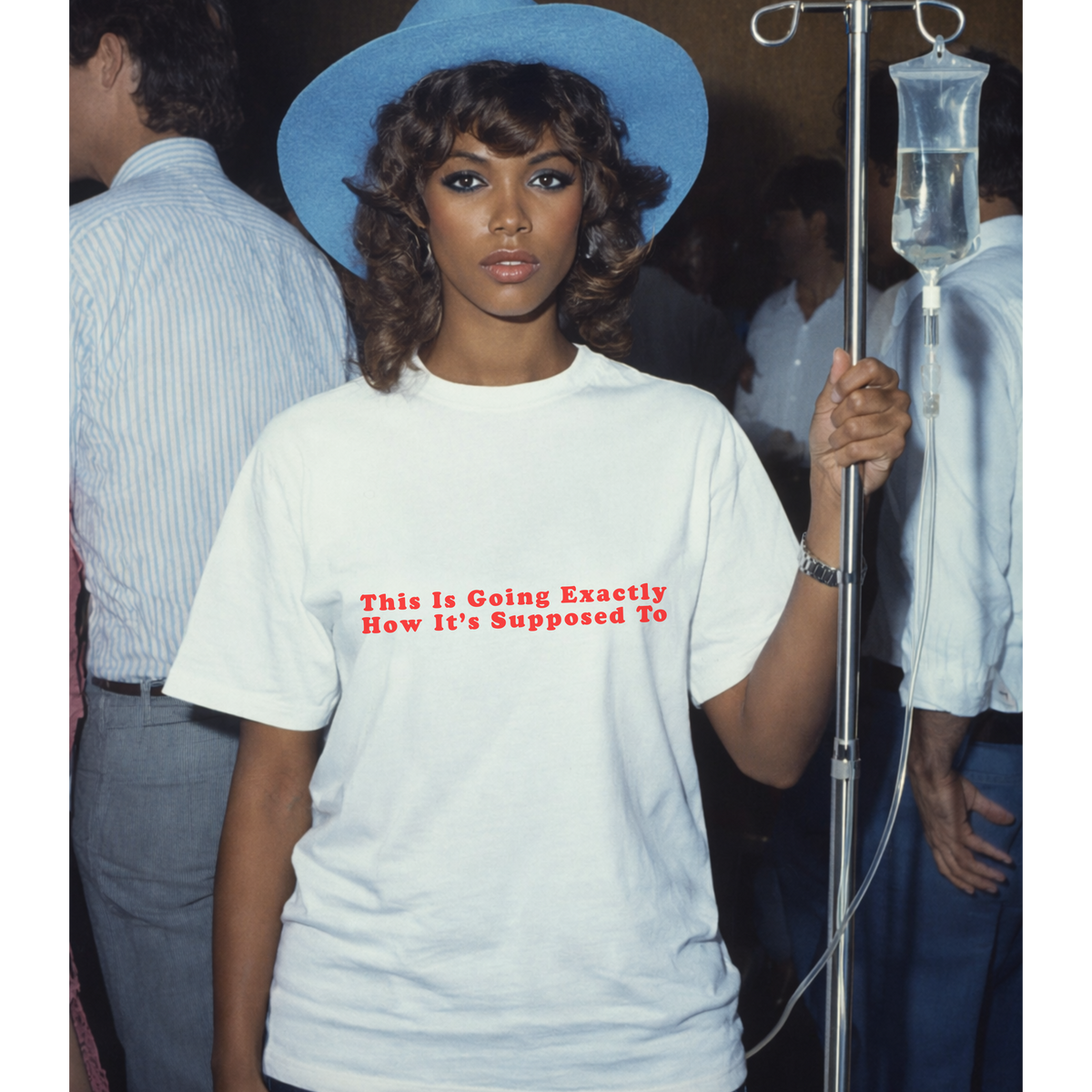 This Is Going Exactly How It’s Supposed To – Statement T-Shirt by Electrik Land