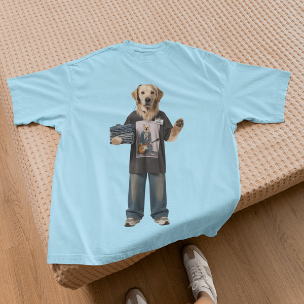 Retail Worker Dog Graphic Tee by Electrik Land
