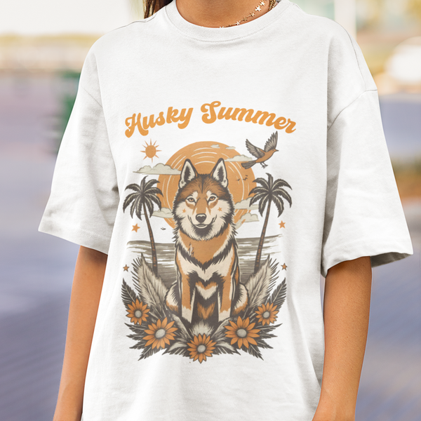 Husky Retro Surf T-Shirt